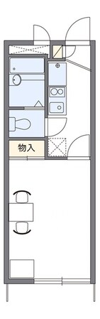 レオパレスエメラルドの物件間取画像